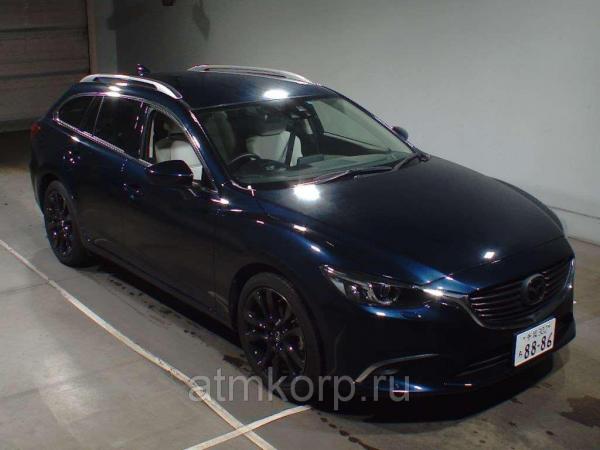 Универсал премиум класса MAZDA ATENZA WAGON кузов GJ2AW рестайлинг полный привод 4 wd цвет глубокий кристал